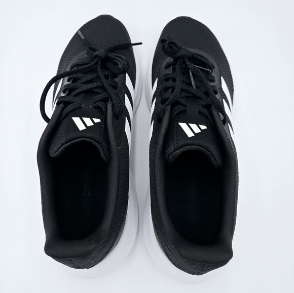 ADIDAS RUNFALCON 3.0 Black/White Men's  Running Shoes HQ3790 - Picture 7 of 8